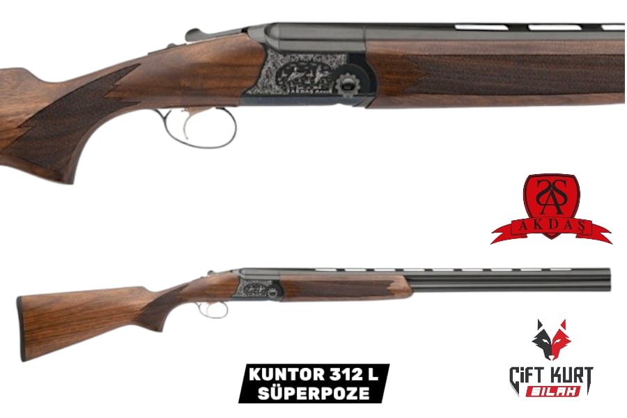 AKDAŞ KUNTOR 312 L SÜPERPOZE YİVSİZ AV TÜFEĞİ